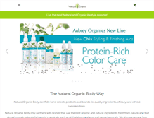 Tablet Screenshot of naturalorganicbody.com